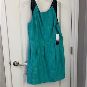 Kensie teal/ black dress